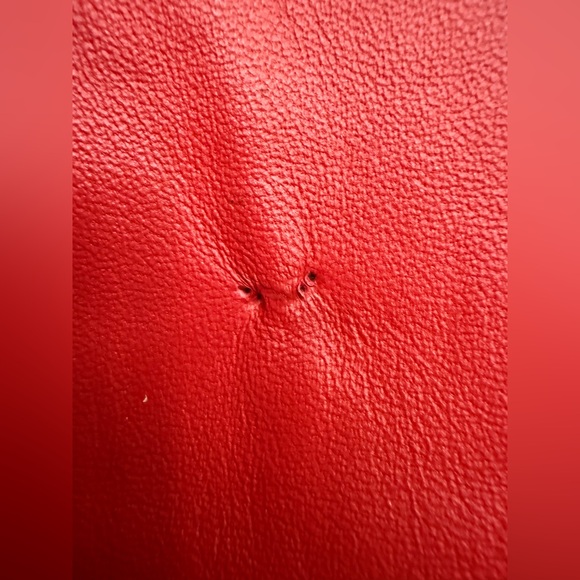 Vintage Wilson Leather Red Leather Jacket - Size M - Picture 13 of 13